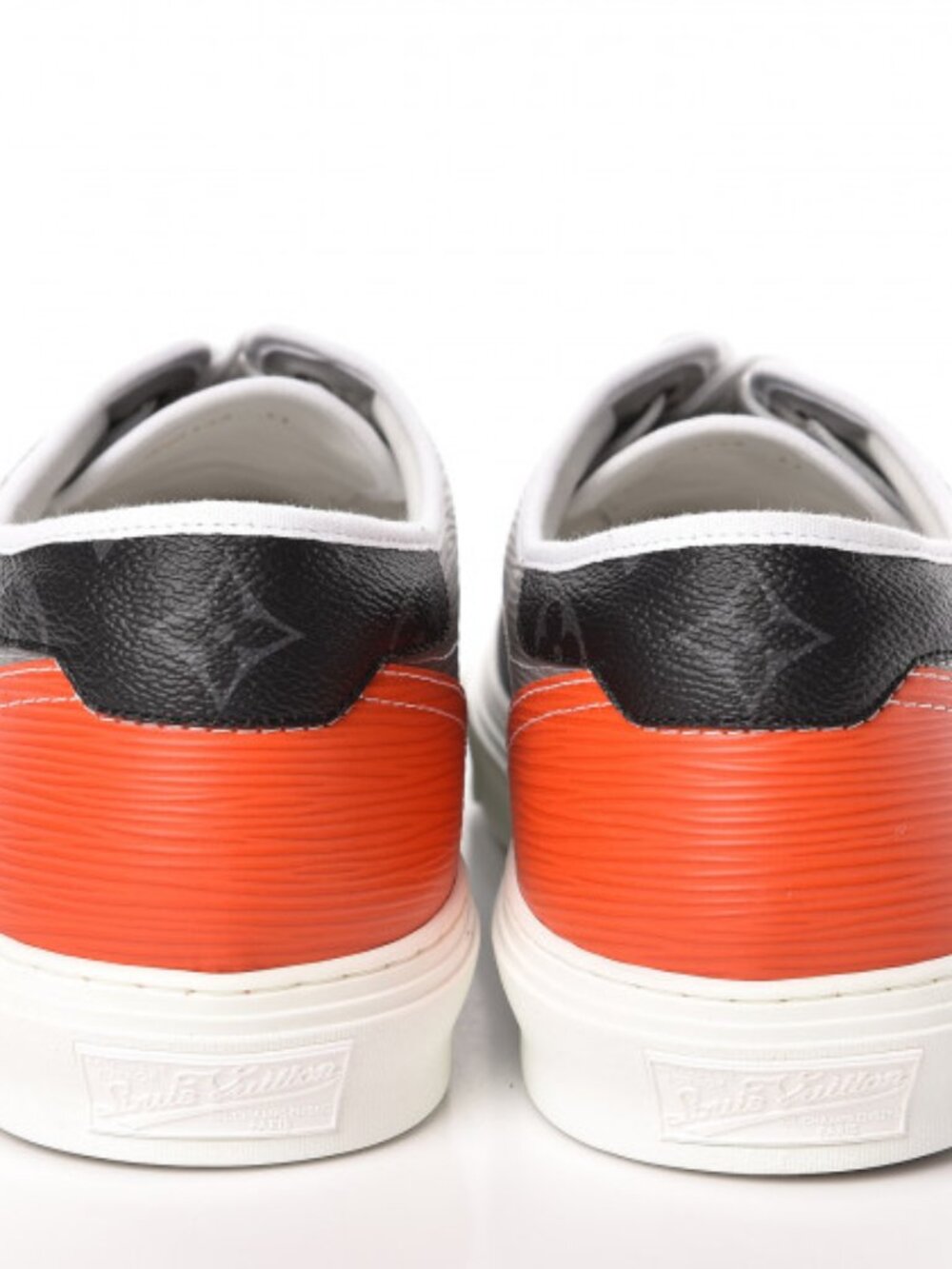 Louis Vuitton Epi Monogram Eclipse Trocadero Mens Shoes Sneaker LV 12 USA 13 - Picture 4 of 9